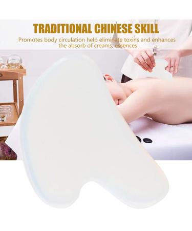 Opal Gua Sha Scraping Plate - Relieve Stress & Revitalize Your Body | Best Massage Tool for Health Care - Shop Internationally - Buy Online on GoSupps.com