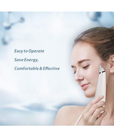 Bleackhead Remover Vacuum- Facial Cleanser Electric Acne Comedone 3 Adjustable Suction Power Blackhead Extractor Tool USB Rechargeable with LED Display for All Skin Treatment - Buy Online on GoSupps.com