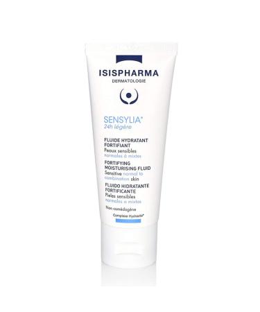 ISISPHARMA SENSYLIA - L g re Cr me 40 ml - Fluide hydratant fortifiant 24h - Peaux sensibles et d shydrat es - Fabrication Fran aise