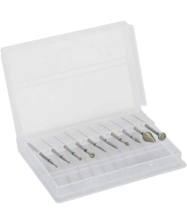 Different Gift Tungsten Steel Nail Drill Head Essential tools Easy to store Nail Grind Head Lightweight and portable Salon Shop for Home(F suit) - Buy Online on GoSupps.com