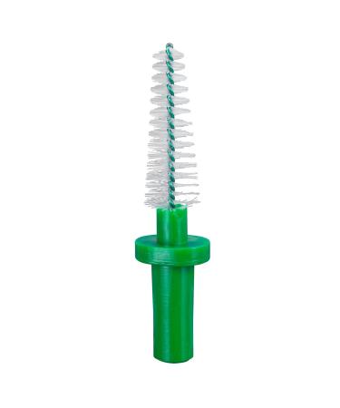 Wellsamed wellsapick 6 pieces interdental brushes ISO 4: 0.6 mm brush size: 2.3-4.3 mm/medium for effective cleaning of interdental spaces green