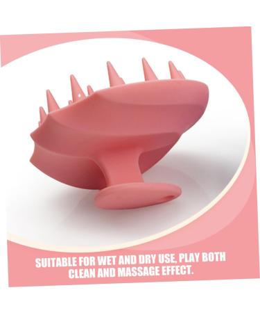 Beaupretty 4-Pack Silicone Shampoo Brush Massage Device for Hair Wash | Small Comb for Scalp Health | 10.80x9.50x7.50cm - Buy Online on GoSupps.com
