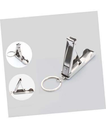 Beavorty Stainless Steel Nail Clippers Stainless Steel Keychain Stainless Steel Bottle Opener Key Chain fold - Buy Online on GoSupps.com