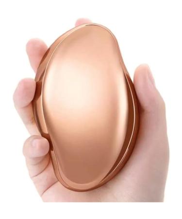 SHISHI Crystal Hair Removal for Women and Men Upgraded Nano-crystalline Dots Technology Painless Hair Eraser Reusable Painless Hair Removal Stone (Gold)