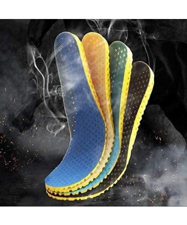 PULABO Shoe Pads - Silicone Sports Insoles for Men and Women - Breathable and Sweat Absorbent (Blue) - Buy Online on GoSupps.com