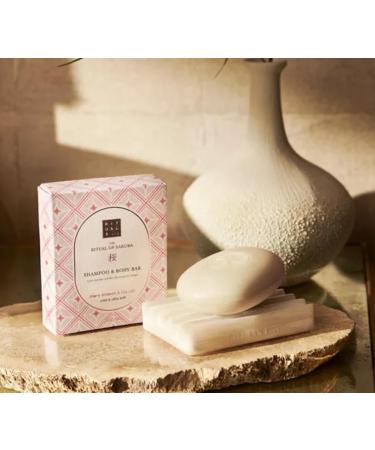 Generic Rituals THE RITUAL OF S A k u r a Shampoo & Body Bar 10 gr White