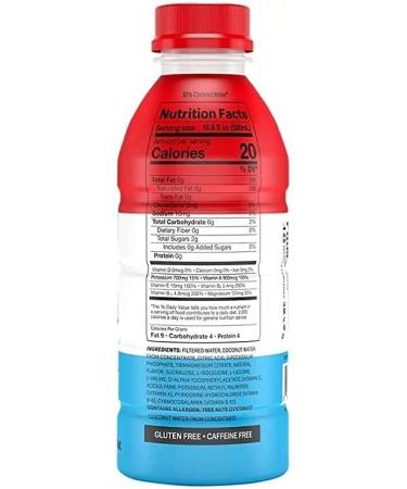 Prime Hydration Ice Pop Flavor Drink (Pack of 12) - Buy Online on GoSupps.com
