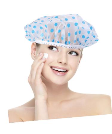 FOMIYES 5pcs Disposable Hair Shower Caps for Women - Shower/Bathing/Scrub Cap for Toiletries and Bathroom Supplies - Buy Online on GoSupps.com