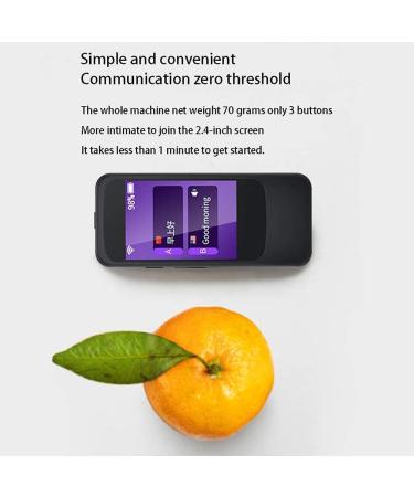 Language Translator Device Real Time Translator Device Smart Language Voice 2.4 Inch Touch Screen 21 Languages WiFi Pocket Electronic Translators Learning Traveling Shopping Needed Hopeful Elegant - Buy Online on GoSupps.com