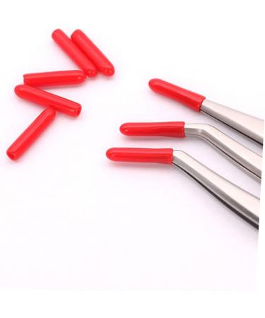 Shop MusiSaly 120-Piece Eyelash Sleeve Caps - Pattern Protection Tweezers & Knitting Stoppers for Lash Tips | Perfect for Eyelash Extensions - Buy Online on GoSupps.com