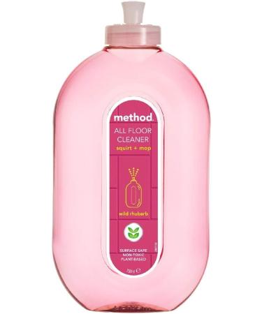 Method Floor Cleaner Wild Rhubarb 739 ml & Wood Polish Spray Floor Cleaner For Wood Almond 354 ml - Buy Online on GoSupps.com