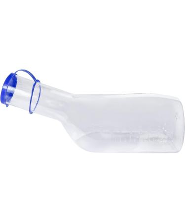 Medi-Inn Urinal Bottle for Men 1000ml - Clear with Bed Holder | Ideal for Home & Travel - Buy Online Internationally - Buy Online on GoSupps.com