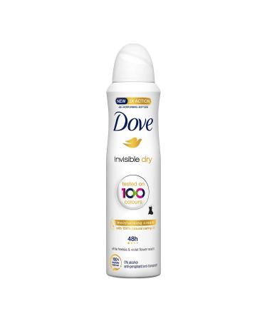 Lot of 6 Dove Invisible Dry Anti-Perspirant Deodorant 150ml - Long-Lasting Protection - Buy Online on GoSupps.com