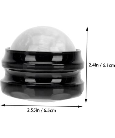 Ultechnovo Massage Ball Roller for Face & Body Essential Oil Resined Muscle Massager & Ice Massage Fascia Ball for Pain Relief - Buy Online on GoSupps.com