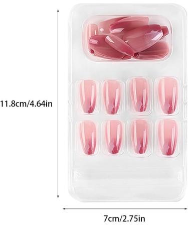dijiusidy False Nail Fashionable Various Shapes Fingernail Full Coverage Strong Viscosity Adjustable Paster for Manicure Art 1 F741 1 1 count (Pack of 1) - Buy Online on GoSupps.com
