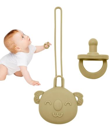 Juzinqu Silicone Pacifier Holder Clip Set for Babies | Baby Accessories for Girls & Boys | Perfect for Picnics Walks Shopping & Camping - Buy Online on GoSupps.com