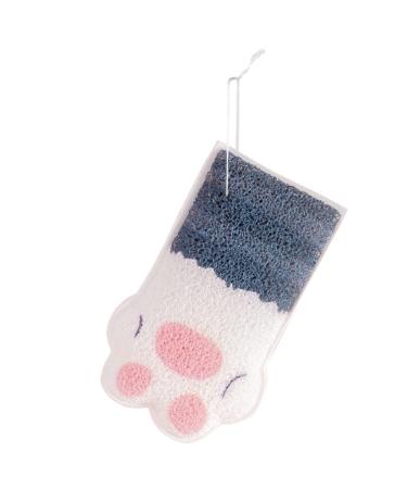 OSALADI Kids Cat Claw Bath Mitt - Exfoliating Animal Sponge for Children's Shower - Grey - Buy Online on GoSupps.com