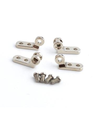 10 sets 3 mm wide glasses hinges suitable for Traveler plastic frame glasses hinges repair general glasses hinges.