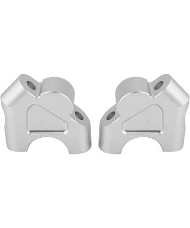 Handlebar Riser Adapters for R1200GS LC ADV 14-18 - CNC Aluminum Motorcycle Handlebar Clamp Height Up (Silver) | Enhance Comfort & Control - Buy Online on GoSupps.com