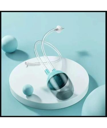 Baby Nasal Aspirator - Nose Sucker and Booger Remover for Infant - Blue - Buy Online on GoSupps.com