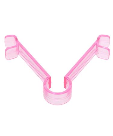MERRYHAPY Lip Muscle Trainer Exerciser Muscle Lips Trainer Lift Mouth Muscle Tightener Smile Corrector Muscle Tightening Face Oral Exerciser Lips Lift Tool 9.30X7.70X1.50CM Pink