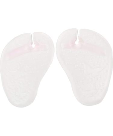 Soft Silicone Gel Forefoot Cushions - 3 Pairs for Forefoot Pain Relief | Non-Slip Sandal Insoles for Women & Men | Toe Posts Protectors - Random Color - Buy Online on GoSupps.com