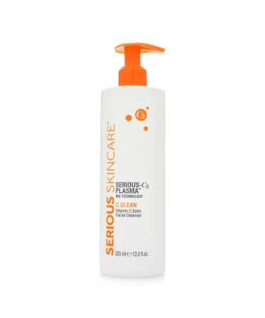 Serious Skincare Serious-C3 Vitamin C Plasma Cleanser | Hydrating Face Wash for Dry & Mature Skin | 12 oz & 4 oz - International Shipping Available - Buy Online on GoSupps.com