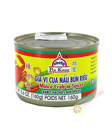 POR KWAN - Crabes hach es aux pices POR KWAN 160g Thailande - PSP060854 - Lot 3