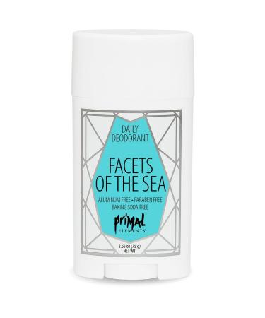 Primal Elements Natural Deodorant 2.65 Ounce Bergamot Scent Unisex - Buy Online on GoSupps.com
