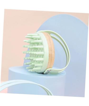 Anneome Silicone Shampoo Brush - Scalp Massager & Laundry Collector - Green 8.4x8x7.4cm - Buy Online on GoSupps.com