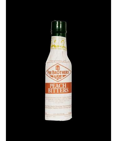 Buy Fee Brothers Peach Bitters 150 ml | Fresh & Fruity Aroma | Enhance Cocktails with Sophisticated Peach Flavor - International Shipping Available - Buy Online on GoSupps.com