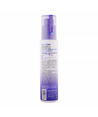 GIOVANNI 2chic Leave-In Elixir - Ultra-Repairing, Nourishing Formula for Dry, Color Treated Hair, 4 Fl Oz - Paraben-Free, Blackberry & Coconut Milk - Buy Online on GoSupps.com