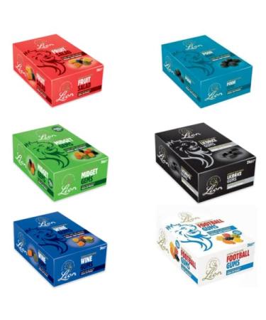 Lion's Gums Full Boxes- The Perfect Bite-Sized Treat for Any Occasion (Lions Midget Gems)
