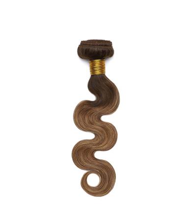 Shop 100% Unprocessed Brazilian Body Wave Hair Bundles - Medium Brown 16 Virgin Extensions - Buy Online on GoSupps.com