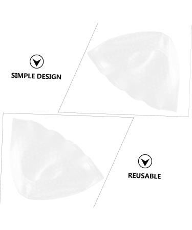 FRCOLOR Dyeing Cap Hair Dyeing Decolorante Para Tools Colouring Colour Caps Metal Cap Frosting Hair Bleaching Cap Marking Salon Silicone Dye Cap Hair Colour Baked Oil Cap Main White - Buy Online on GoSupps.com