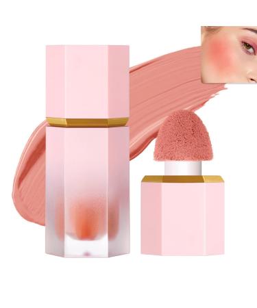 Wangen-gel-cream-liquid rouge soft light breathable feeling long-lasting wiping wiping natural looking skin tint-roouge-make ( #107 rose ritual) #107 rose ritual 1 g (1 Pack)