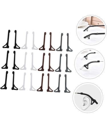 Uonlytech 48 Pairs Silicone Glasses End Lace - Protect Your Glasses with Nerd Wax Glass Holder & Ear Pebbles - Ideal for Kids & Adults - Buy Online on GoSupps.com