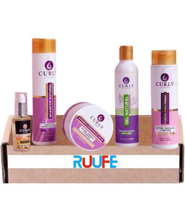 Shampoo Tratamiento Gel Crema peinar Aceite de Jojoba (5 Pack) Curly Lovers shampoo natural Curly Lovers gel natural Curly Lovers crema para peinar Curly Lovers kit Love para cabello (delgado) - Buy Online on GoSupps.com