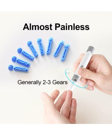 YASEE Blood Glucose Monitor Kit: 100 Test Strips, Lancets, Meter & Lancing Device - Buy Online on GoSupps.com