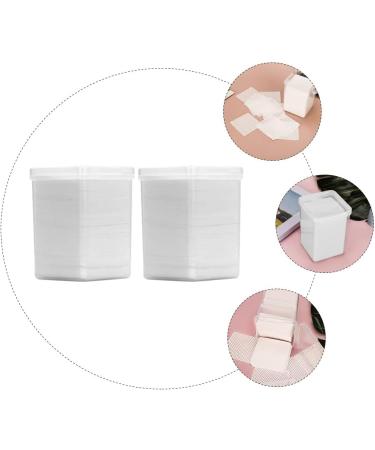 Minkissy Lint-Free Nail Polish Remover Pads - 2 Boxes of Cotton Cleaning Towels & Eyelash Nozzle | International Shipping - Buy Online on GoSupps.com