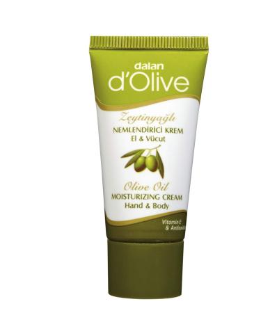 6 x Mini Dalan d'Olive Hand & Body Moisturiser for Normal to Dry Skin - 20 ml
