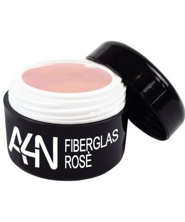 aktive4Nails fiberglass modeling gel with fiberglass strips extremely stable (ROS 50ml)