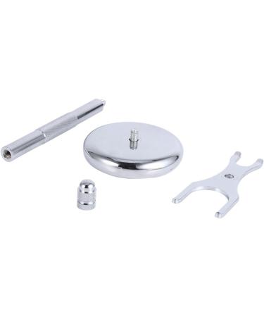 Angrek Deluxe Razor & Brush Stand - Fashionable Aluminum Shaving Set Holder for Safety Razors & Brushes (4 Types) - Buy Online on GoSupps.com