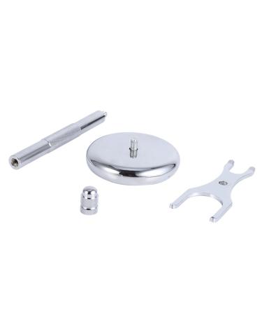 Premium Aluminum Shaving Brush Stand - Durable Holder Rack for Grooming Tools | 15cm x 7cm | Fast International Shipping - Buy Online on GoSupps.com