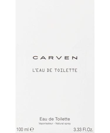 Carven L'eau De Toilette 3.33 Ounce (Pack of 1) - Buy Online on GoSupps.com
