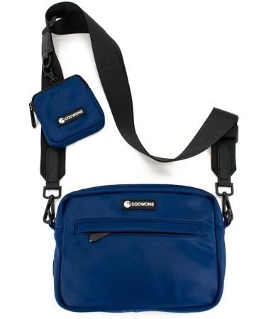 COOWOON Weather Resistant Lightweight Backpack - Marine Blue | Perfect for Hiking Camping and Outdoor Adventures - International Shipping Available - Buy Online on GoSupps.com