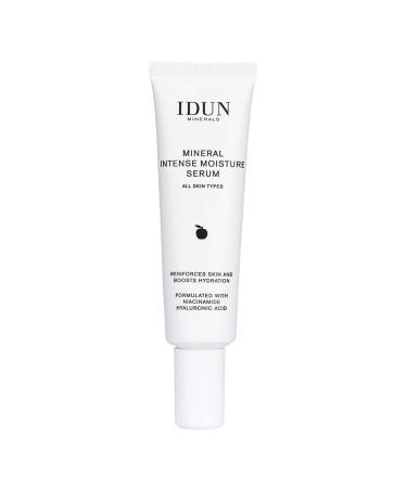 IDUN Minerals Mineral Intense Moisture Serum - Reinforcing Skin And Boosting Hydration - Intensely Moisturize The Skin - Reduces Deep Wrinkles Significantly - 1.01 Oz (I0108551)