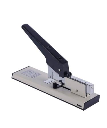 Heavy Duty Metal Stapler Bookbinding Stapling 100 Sheet Capacity Office Home Extra Leverage for Stapling Thicker Documents