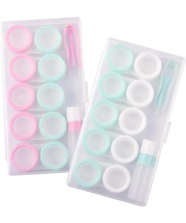 Solustrie 8-Sentence Storage Box for Colored Contact Lenses - Stylish Macaron Container for Eye Care & Travel - Buy Online on GoSupps.com