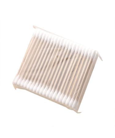 Yicare 400PCs cotton swabs wood Sustainable products bamboo cotton swabs cleaning sticks for make-up cleaning polish 100% biodegradable